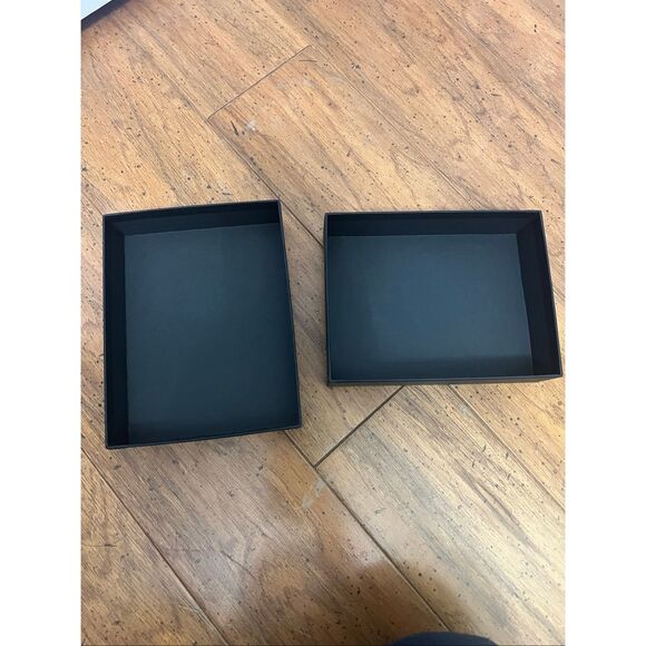 Chanel Empty Gift Box Storage Box Black - Picture 2 of 10